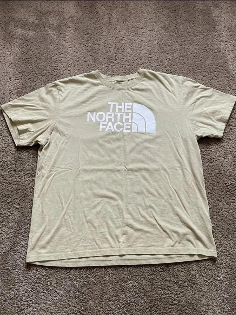 The North Face Tan Graphic Tee Mens XXL EUC